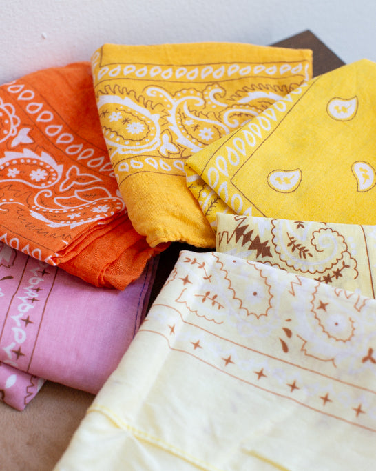 Fashion Style Bandana Cotton Square Traditional Paisley Pattern Party Favor Wedding Celebration Gift Multiple Colors Available Versatile Neck Wrap Head Cover Boho Fashion Essential Group Event Collection Perfect Bachelorette Accessory