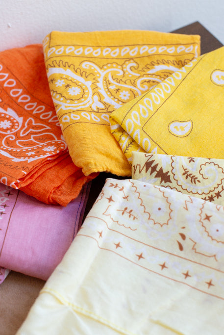 Fashion Style Bandana Cotton Square Traditional Paisley Pattern Party Favor Wedding Celebration Gift Multiple Colors Available Versatile Neck Wrap Head Cover Boho Fashion Essential Group Event Collection Perfect Bachelorette Accessory