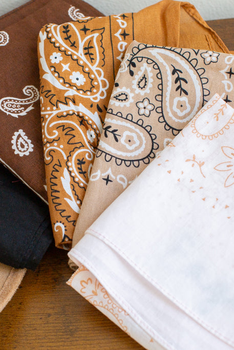 Bachelorette Party Bandana Cotton Square Traditional Paisley Pattern Wedding Party Favors Fashion Accessory Multiple Colors Available Versatile Neck Wrap Head Cover Boho Fashion Essential Perfect Group Event Collection Piece