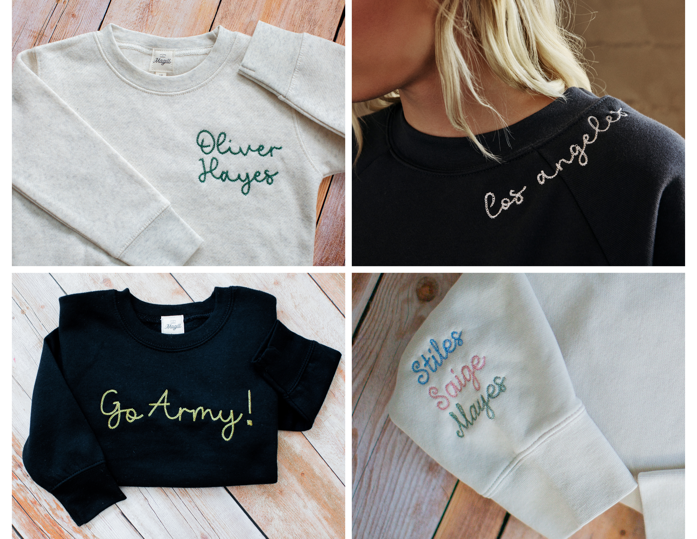Custom Embroidery Add-On – Magill