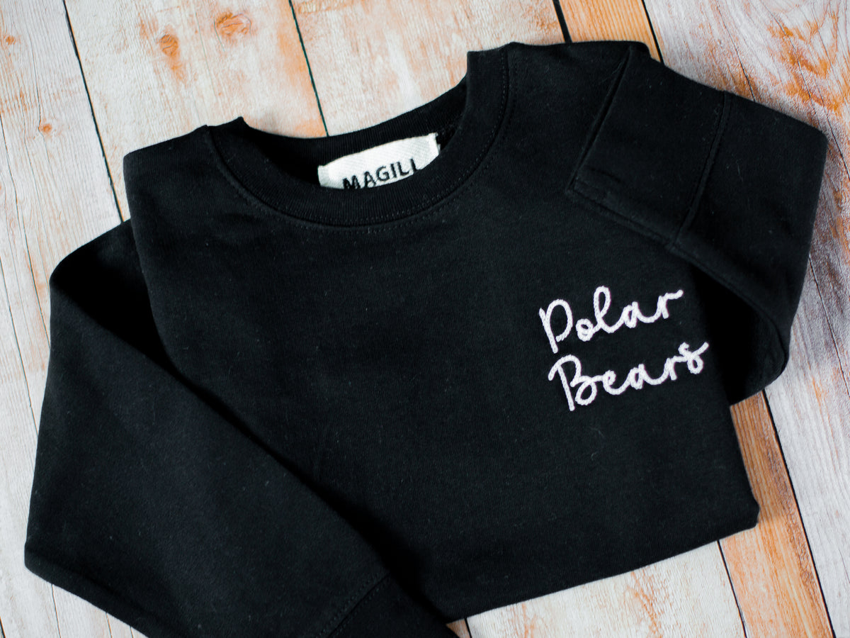 Embroidered Kids Sweatshirt – Magill